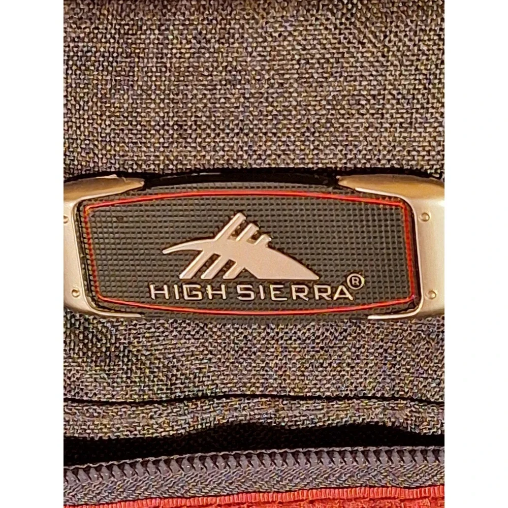 High Sierra Gray Backpack RE KELLEY Heavy Duty Laptop Bag School Travel Like New